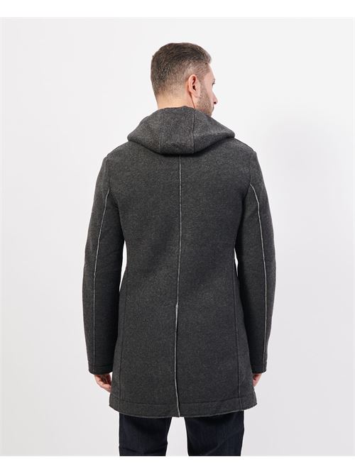 Manteau homme Yes Zee en laine mélangée YES ZEE | O827-QK000835